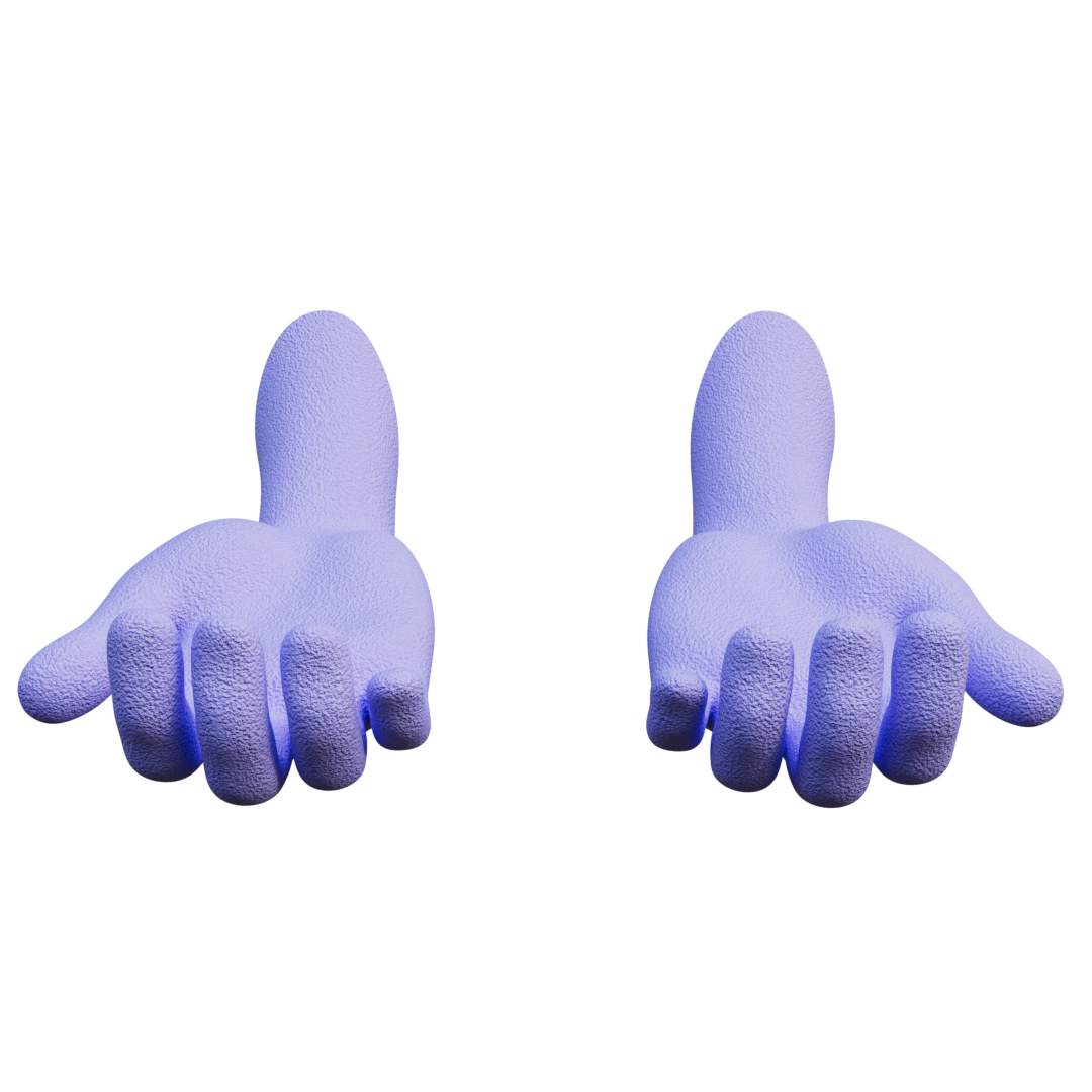 "Hands Shelf" by Weirdly Cozy