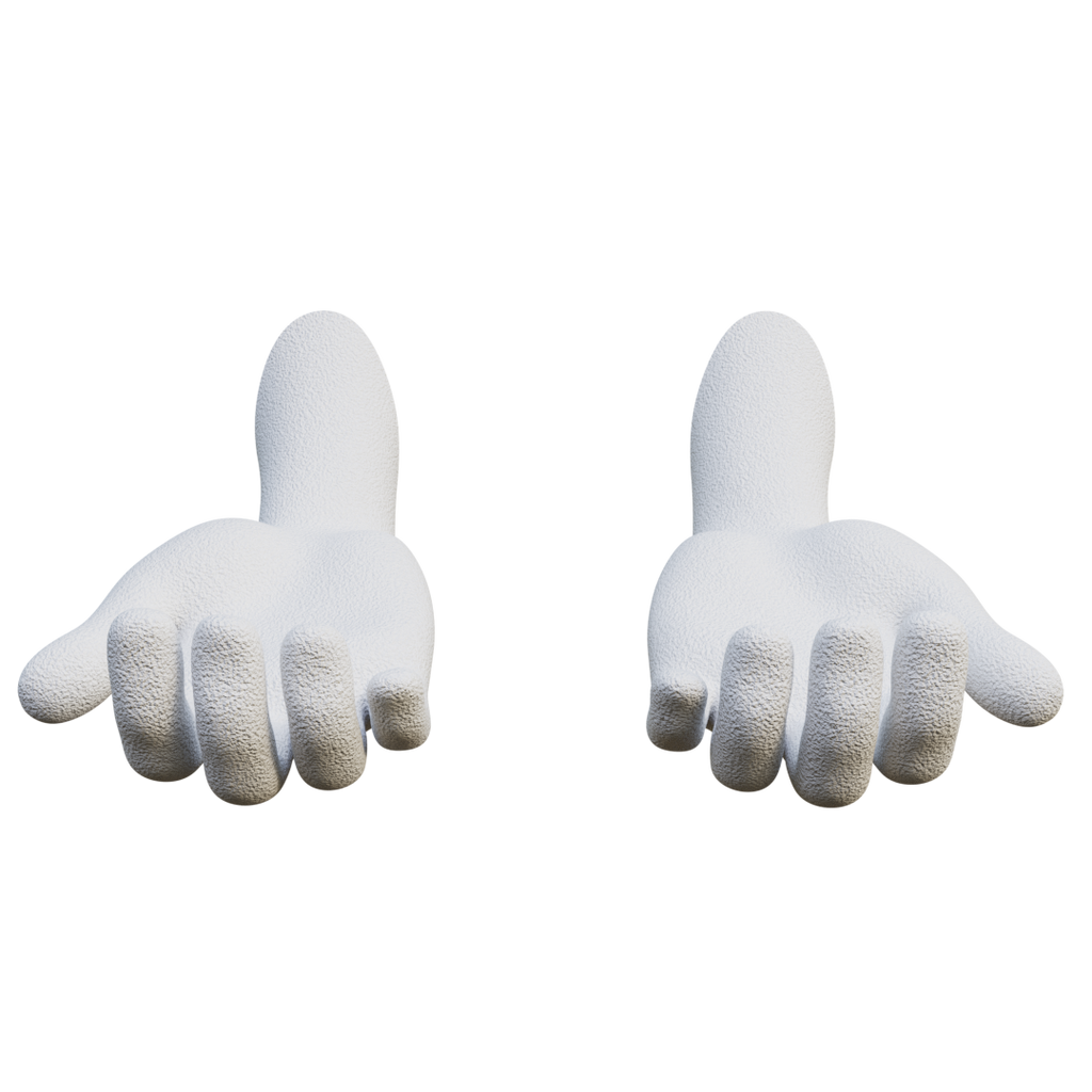 "Hands Shelf" by Weirdly Cozy